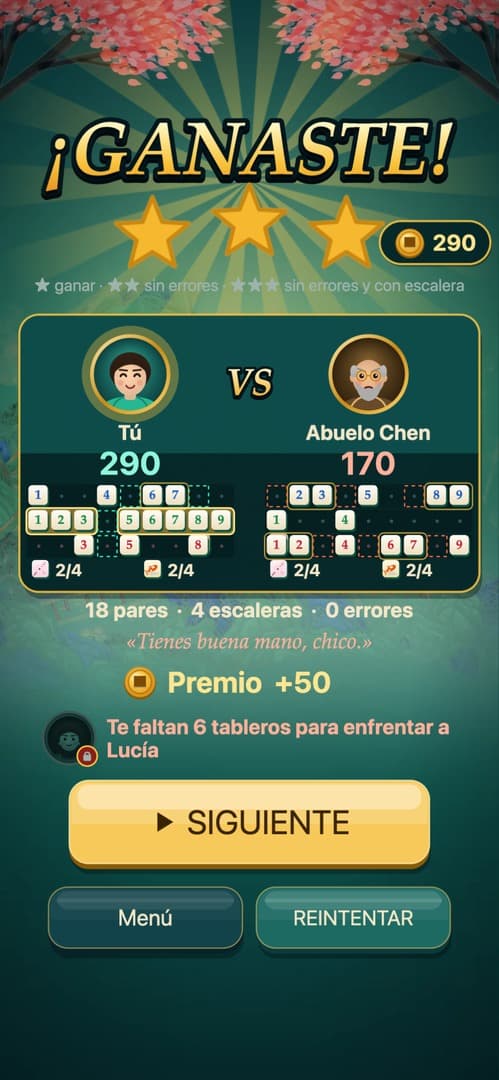 Mahjong Rivals: captura 4 de 4