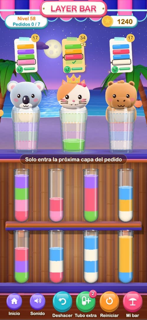Layer Bar: Drink Sort: captura 3 de 4